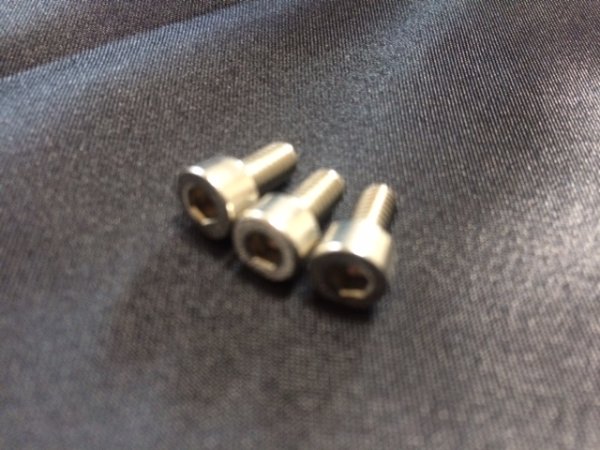 画像2: FU-Tone / ステンレスナット クランピング・スクリュー / フロイドローズ用 (2)