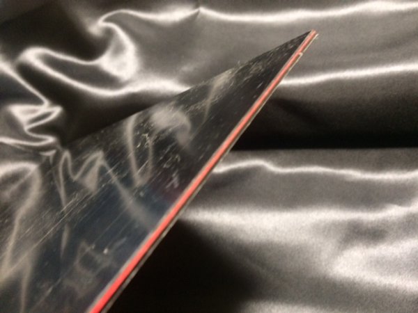 画像3: 黒赤黒ピックガード材 (3)