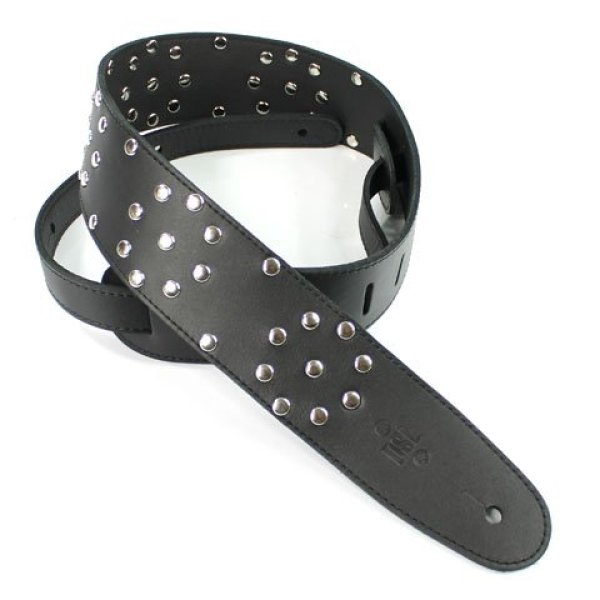 画像5: DSL Straps / Randy Rhoads Tribute Polka Dot Black/Black 2.5 inches  (5)