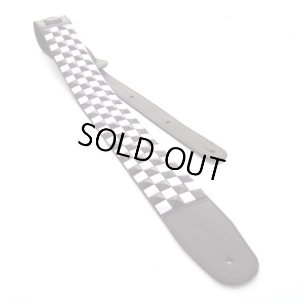 画像2: DSL Straps / Pyramid Black & White Check (2)