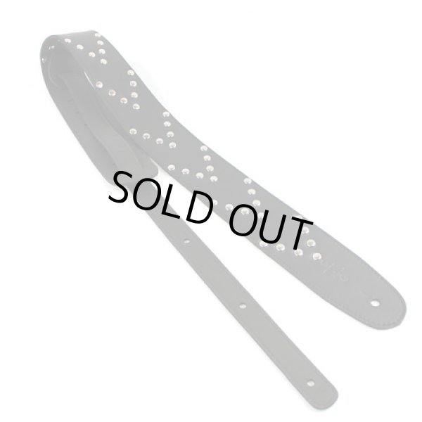 画像2: DSL Straps / V Pattern Stud Black  (2)