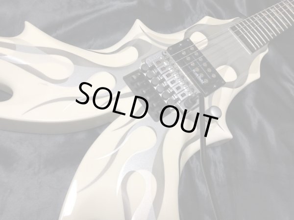 画像2: B.C.Rich / Draco Ghost Flame Limited Model 84,800円⇒74,800円！ (2)