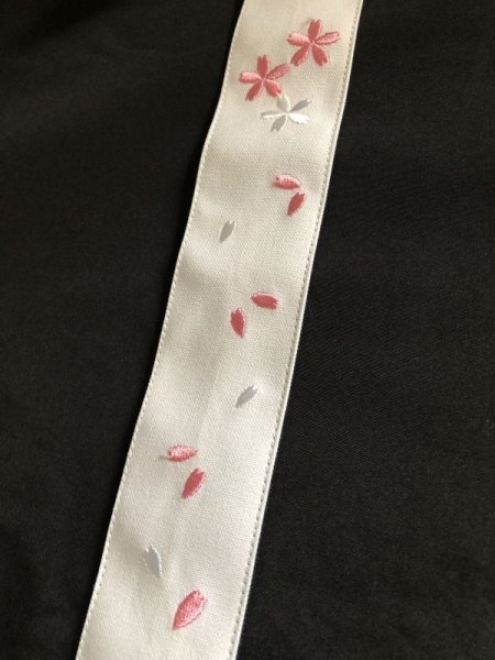 画像9: 神風ストラップ / 桜ホワイト 桜吹雪 (9)