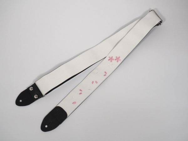 画像2: 神風ストラップ / 桜ホワイト 桜吹雪 (2)