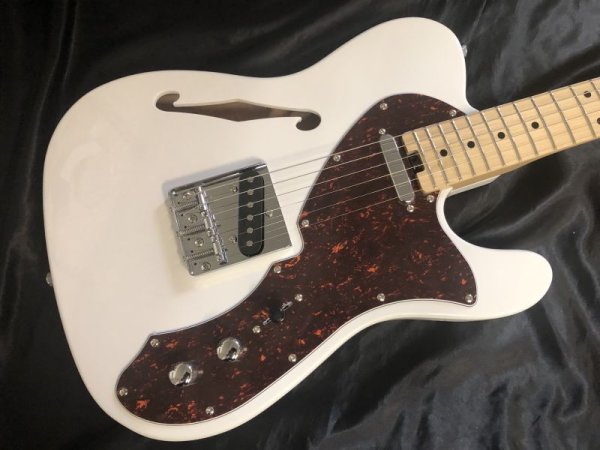 画像2: Aria / LTE-69TL / シンライン・テレキャスター　ホワイト（新品・送料無料)） (2)