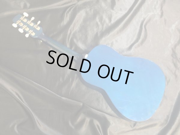 画像3: Sepia Crue / W-50 ブルー ミニギター  (3)