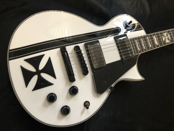 画像2: LTD / IRON CROSS  Snow White / James Hetfield Signature Model（新品・送料無料） (2)