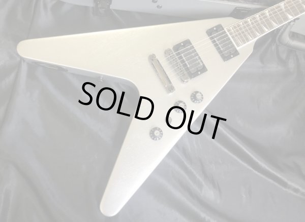 画像2: Gibson USA / Dave Mustaine Flying V EXP / Silver Metallic  (新品) (2)