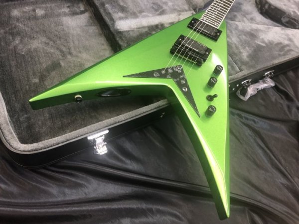画像4: KRAMER / Dave Mustaine Signature Model / Vanguard Rust In Peace Alien Tech Green 限定版 (新品・送料無料) (4)