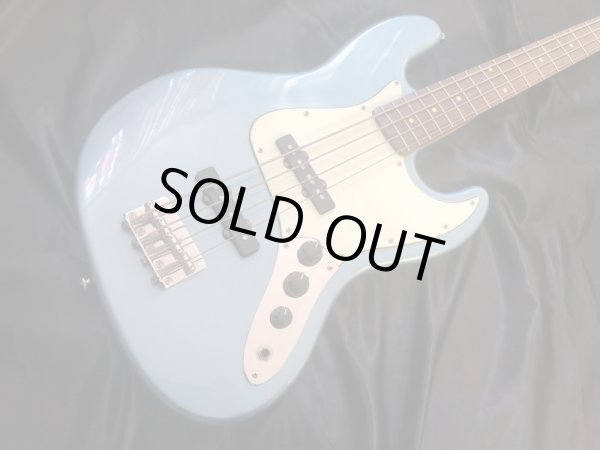 画像2: Grassroots / G-JB-55R Lake Placid Blue　ジャズベース (2)