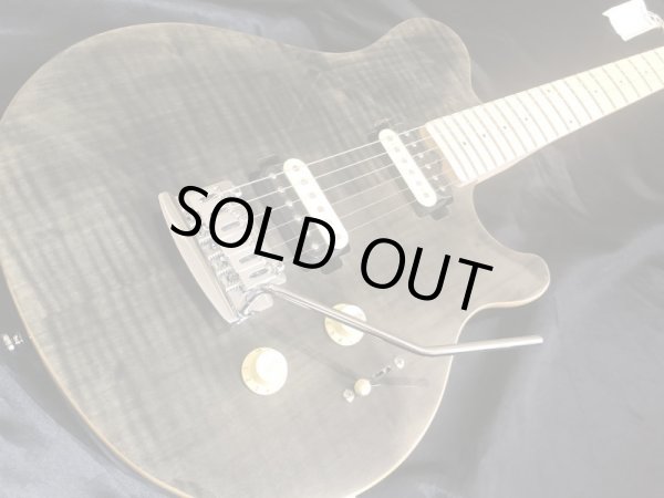 画像3: Sterling by MUSIC MAN / SUB AXIS Flame Maple Trans Black（新品） (3)