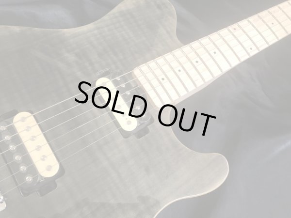 画像4: Sterling by MUSIC MAN / SUB AXIS Flame Maple Trans Black（新品） (4)