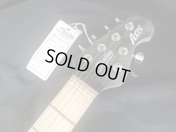 画像5: Sterling by MUSIC MAN / SUB AXIS Flame Maple Trans Black（新品） (5)