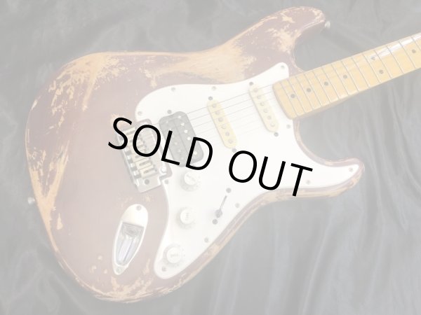 画像2: Squire by Fender / Stratocaster Brown Relic  (2)