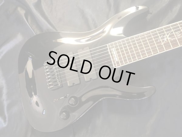画像2: Ltd / SC-608B Stephen Carpenter Signature Black 美品！ (2)