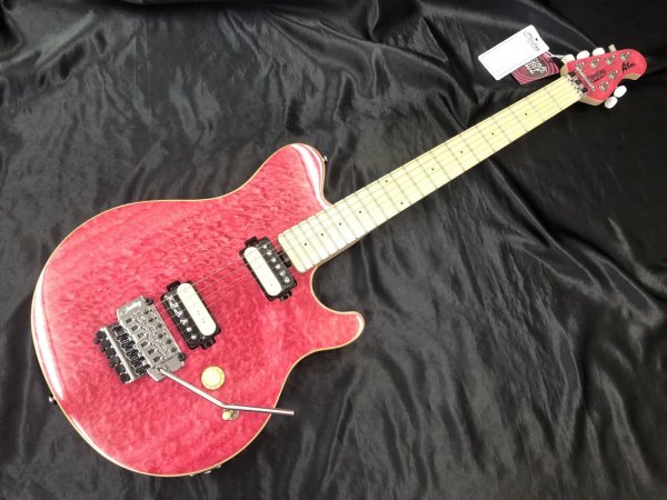 画像1: Sterling by Musicman / AX40 AXIS Transparent Pink（新品）　日本限定復刻！ (1)