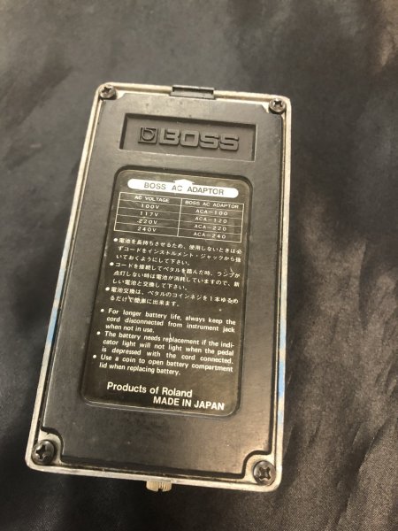 画像4: Boss / CS-1 Compression Sustainer コンプレッサー  シリアル10,000番！ (4)