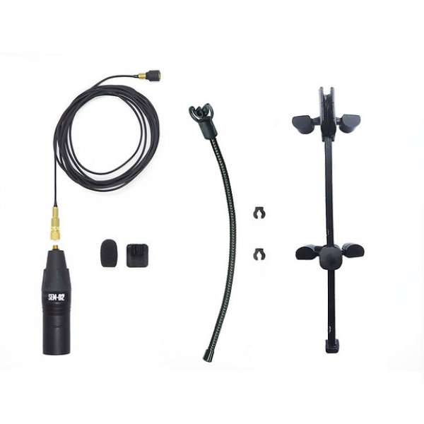 画像2: Seruniaudio / SEM-02 Microphone with Clip for Acoustic Guitar アコースティックギター用・外付けマイク セット (送料無料) (2)