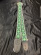 画像2: Sui Generis Strap / Woven & Embroidry Series ARIC / ハンドメイド・手織り刺繍ギターストラップ (2)