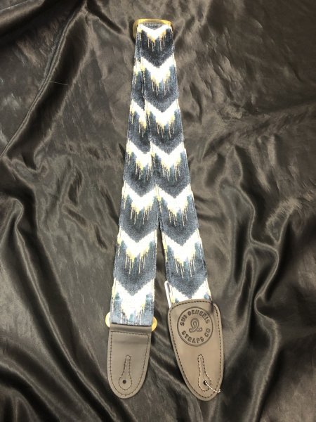 画像3: Sui Generis Strap / Woven & Embroidry Series YATA / ハンドメイド・手織り刺繍ギターストラップ (3)