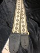 画像1: Sui Generis Strap / Woven & Embroidry Series DAFFA / ハンドメイド・手織り刺繍ギターストラップ (1)
