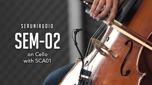 画像1: Seruniaudio /　SEM-02 Microphone with Clip  他バイオリン　ピアノ等用　セット一覧　（お取り寄せになります・送料無料） (1)
