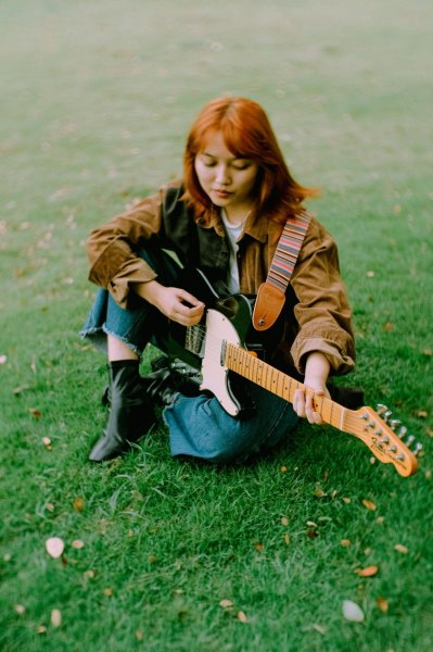 画像6: Sui Generis Strap / Woven & Embroidry Series YATA / ハンドメイド・手織り刺繍ギターストラップ (6)