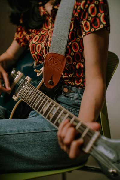 画像4: Sui Generis Strap / Woven & Embroidry Series ZANI / ハンドメイド・手織り刺繍ギターストラップ (4)