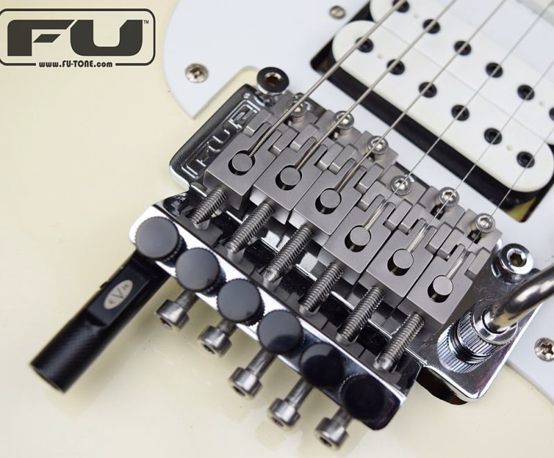 FU-Tone / Titanium Replacement Saddles for Floyd Rose フロイドローズ用チタン製サドル スラッシュ  フィル・コリン使用 - HR/HMギター専門店 FUTURE WORLD