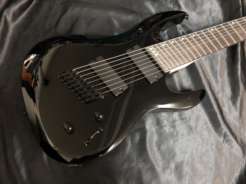 Harley Benton / Progressive Series 8strings Fanfret Black (新品