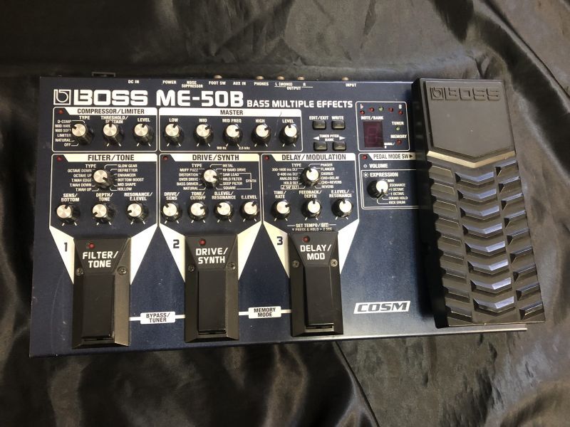 BOSS / ME-50B ベース用マルチエフェクター - HR/HMギター専門店