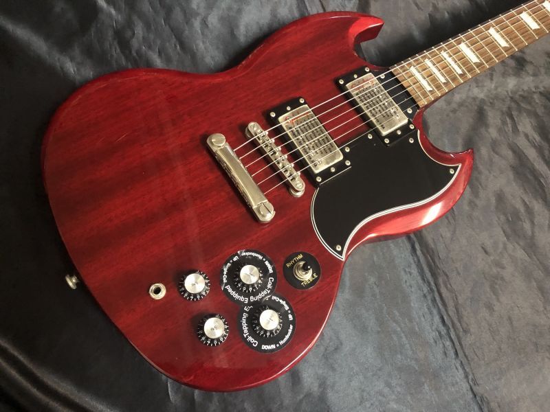 Epiphone SG G-400 Worn Cherry 調整済み エピフォン - 弦楽器、ギター