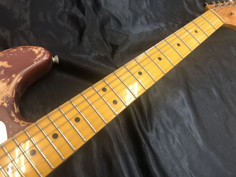 Squire by Fender / Stratocaster Brown Relic - HR/HMギター専門店 FUTURE WORLD